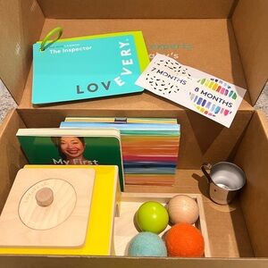 Partial Lovevery Play Kit Months 7-8: The Inspector